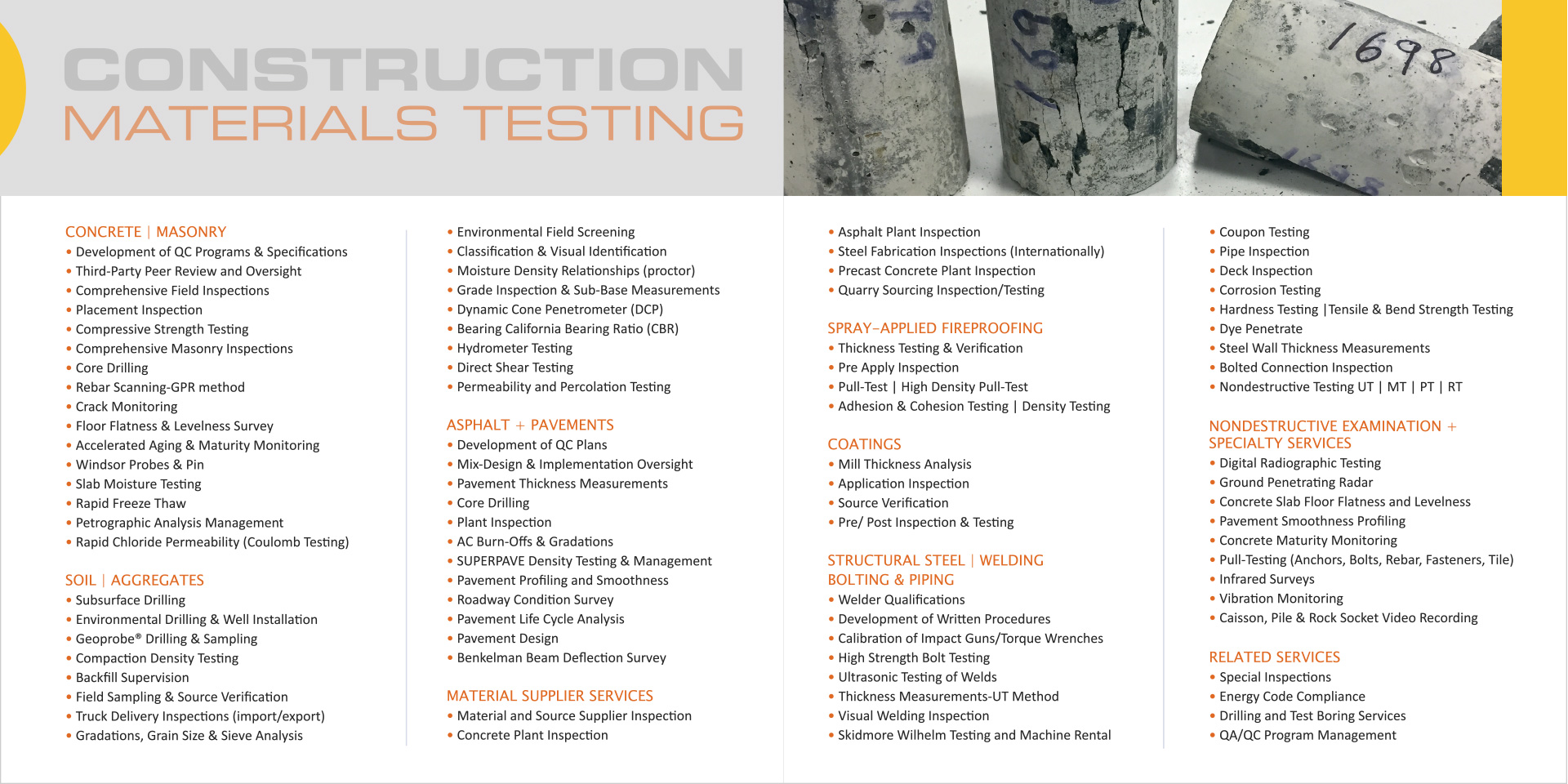 Universal Testing + Inspection